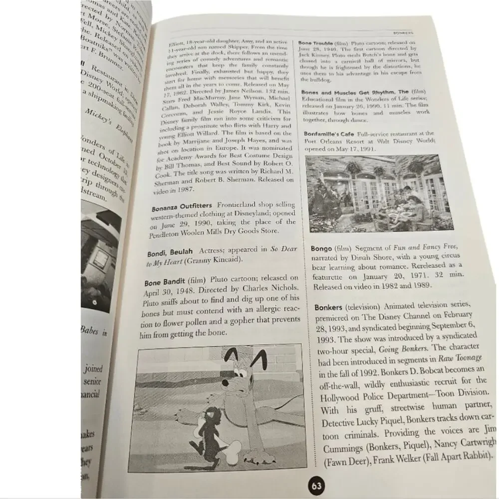 Disney A to Z The Official Encyclopedia  Hardcover by Dave Smith